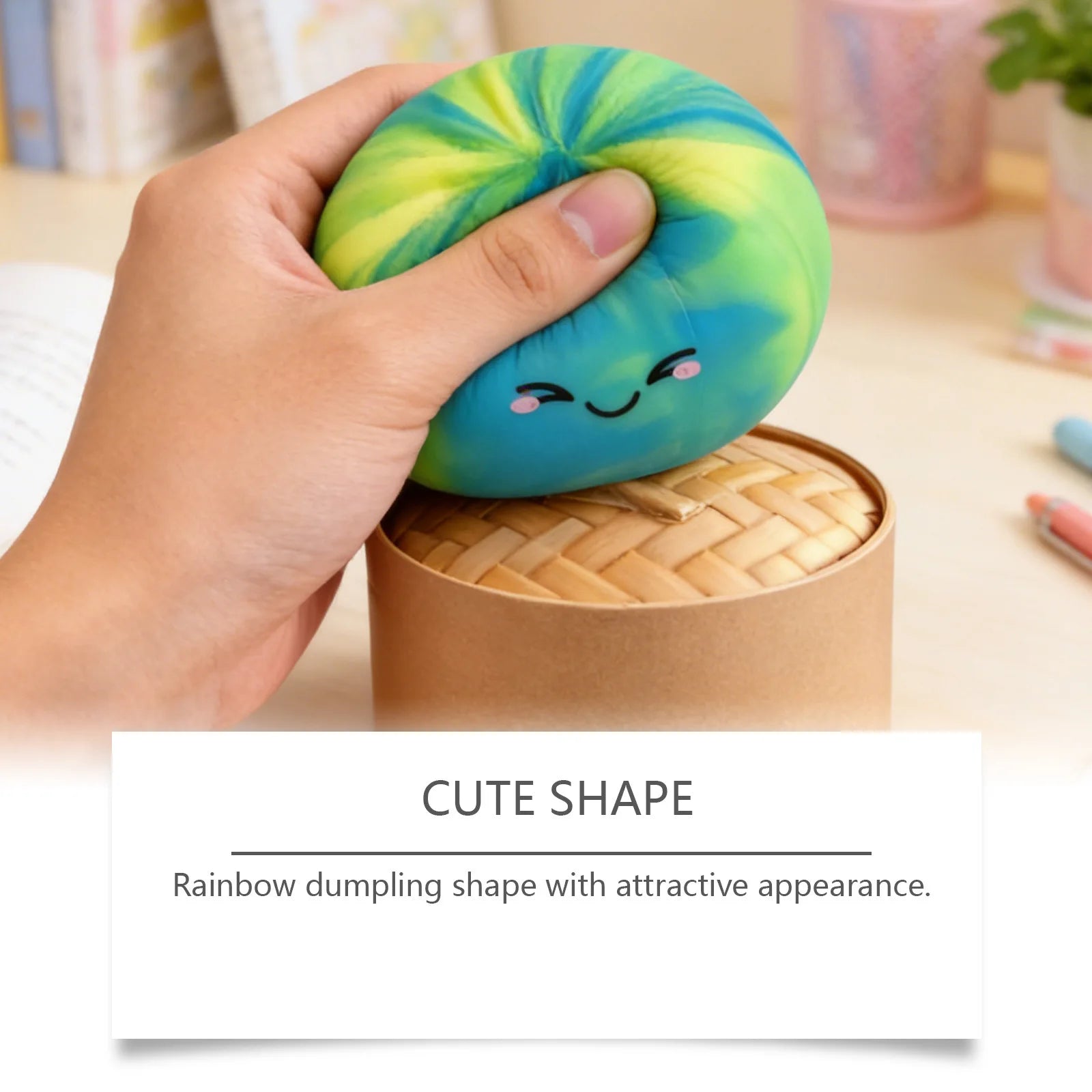 Bollitos Felices™ - Peluche Antiestrés Kawaii
